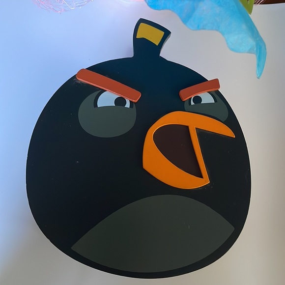 Angry Bird “I’m The Bomb” Wooden Mirror Box Unisex - Picture 3 of 13